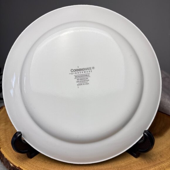 Corelle Palazzo Plumes Luncheon Salad Plates 8.5" - Picture 5 of 11